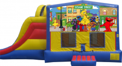 Sesame Street Extreme Bouncer with Slide